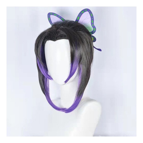Peluca De Cosplay Cazador De Demonios Hunter Kochou Shinobu