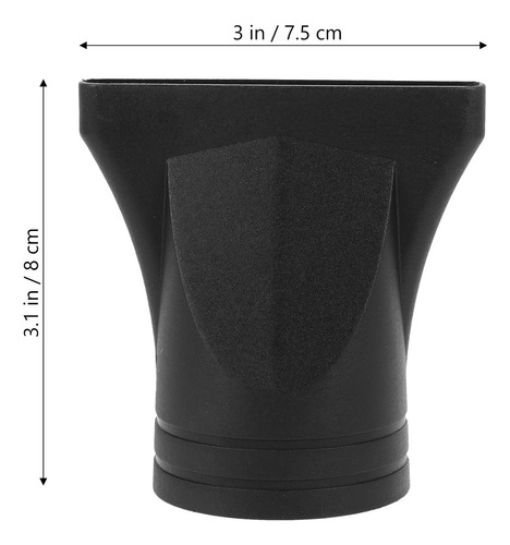 Accesorios Para Secador De Pelo Con Boquilla Plana De 3 Piez