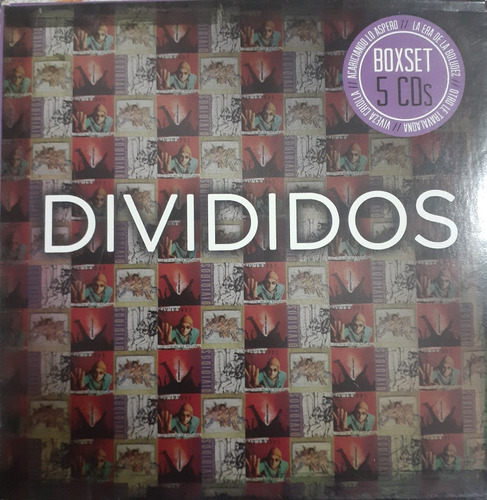 Divididos Box Set 5 Cds Edicion 2016universal Music