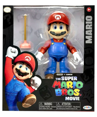 Boneco Super Mario Bros The Movie O Filme - Mario - Wonder