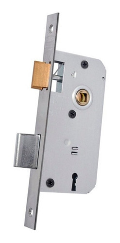 Imagen 3 de 3 de Cerradura Kallay 503 Frente Acero Inoxidable Ref Puerta