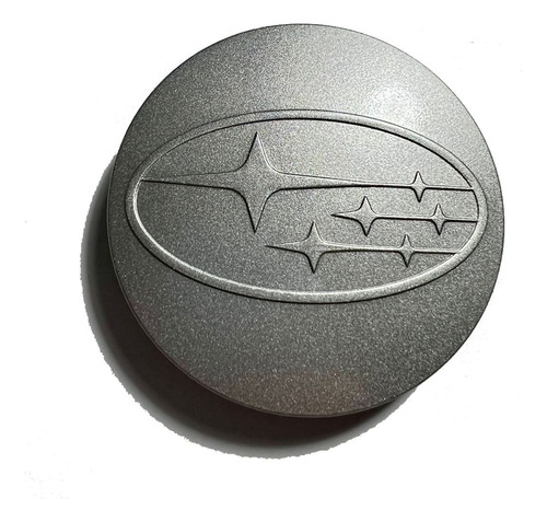 Tapa Emblema Compatible Con Aro Subaru 60mm (juego 4 Unids)