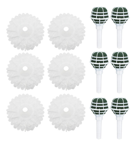 Suporte De Buquê De Casamento, Noiva Com Decoração Branco