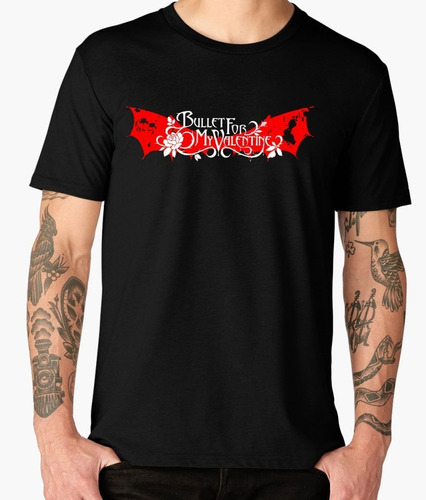 Playeras Para Hombre Alfa Bullet For My Valentine Originales