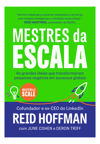 Mestres Da Escala, De Reid Hoffman. Editora Sextante, Capa Mole Em Português, 2023