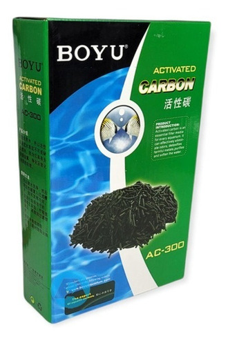 Carbon Activado X 300g Boyu Acuario Material Filtrante