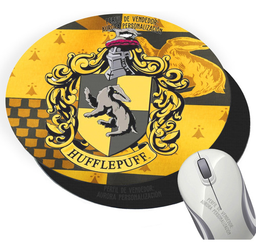 Pad Mouse Harry Potter Hufflepuff Casa