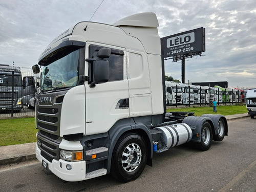 Scania R440 6x2 Highline Ano 18 Teto Alto Automático Ar Cond