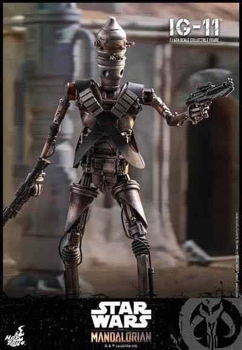 Imagen 3 de 3 de Hot Toys Ig-11 The Mandalorian Star Wars Nuevo Fpx