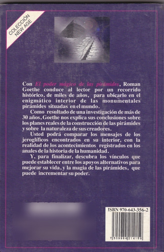 El Poder Magico De Las Pirámides (Usado)