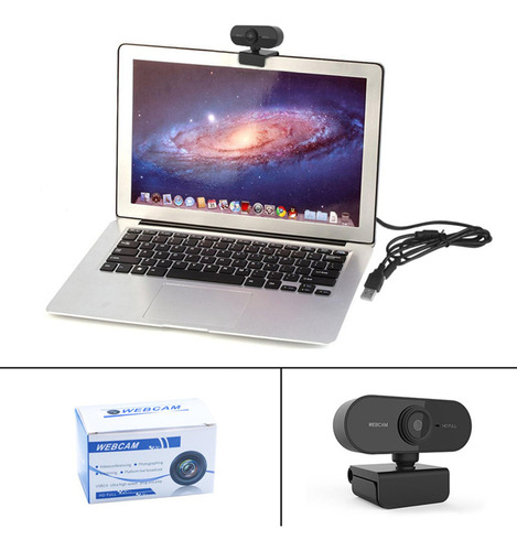 Smart 1080p Hd Webcam Autofocus Plug And Play Com Microfone
