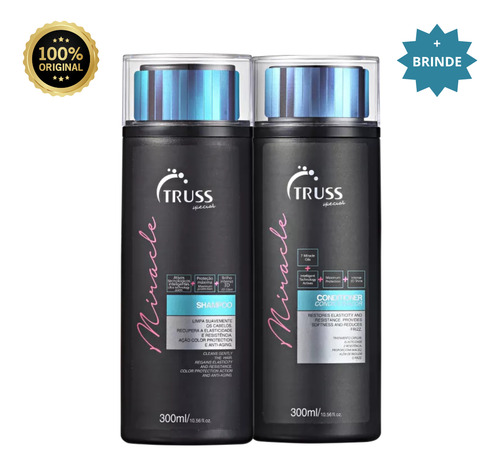 Kit Truss Miracle Shampoo E Condicionador