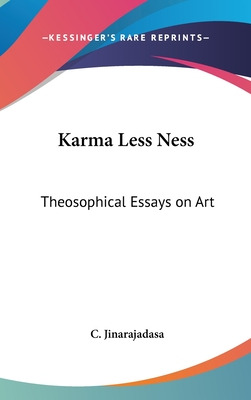 Libro Karma Less Ness: Theosophical Essays On Art - Jinar...