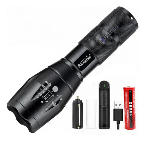 Linterna Táctica Profesional Super Potente 8000 Lumenes