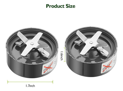 Piezas De Repuesto De Licuadora Blade Para Nutribullet