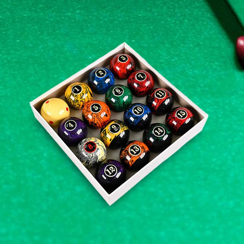 16 Piezas Bolas De Billar Bolas De Mesa De Billar Juego New