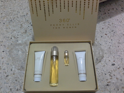 Imagen 6 de 6 de Perfume Original Perry Ellis Set De Regalo Para Damas