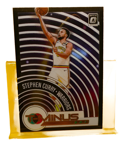 Cv Stephen Curry 2021 Donruss Optic Chrome T-minus 3, 2, 1