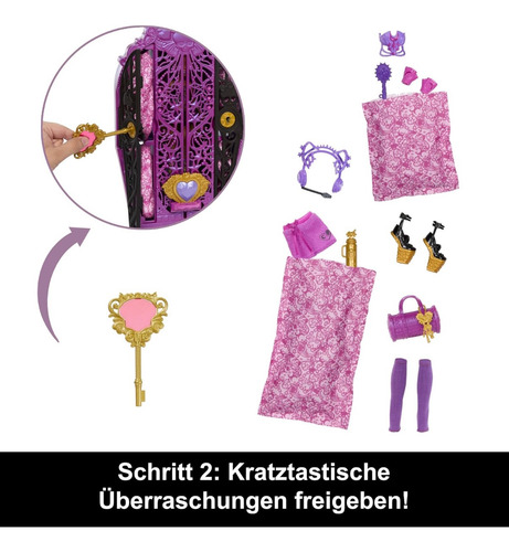 Monster High Skulltimate Secrets Clawdeen Wolf Doll Armario