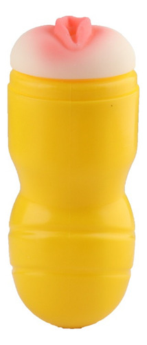 Masturbador Masculino Con Función De Masturbación Vaginal Color Amarillo Tipo de orificio Vagina