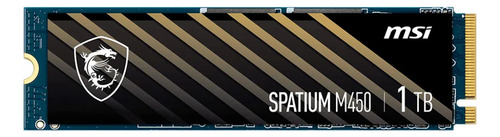 Ssd Msi Spatium M450 1 Tb Nvme Pcie Gen4 M.2 2280, Lectura 3