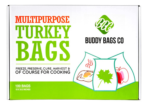 Buddy Bags Co Bolsa Multiuso Para Horno Pavo Unidad