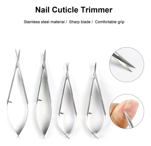 Herramienta De Acero Inoxidable Para Cortar Cutículas, Estil