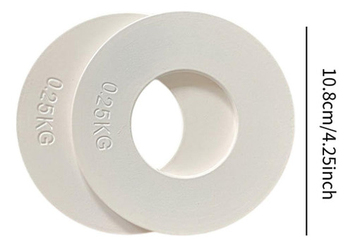 '' 2 Discos De Gimnasio Micro Plates Change Plate 0,25 Kg