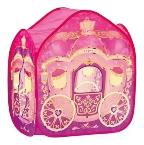 Carpa Casita Carruaje Princesas 95 X 65 X 105 Cm ELG 8152