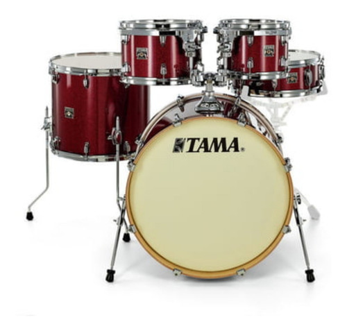 Bateria Tama Superstar Classic 22 Vermelha Ck52ks Drp