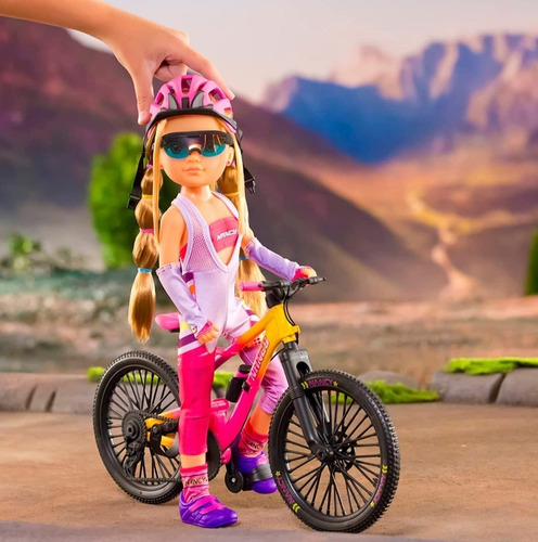 Muñeca Nancy, Un Día En Bicicleta De Montaña.