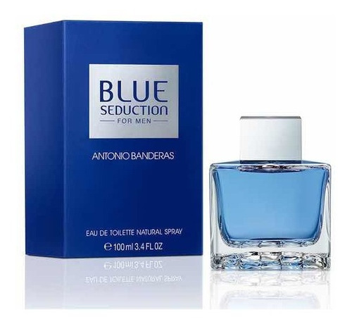 Imagen 3 de 5 de Perfume Blue Seduction Antonio B 100 Ml - L a $1400