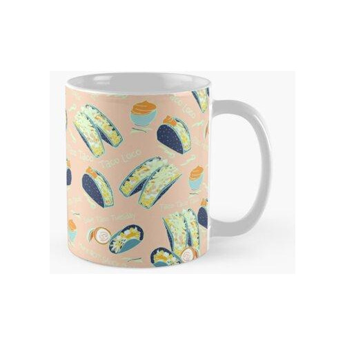 Taza Taco Lover Diseño Perfecto Para Aquellos Que Aman Una C