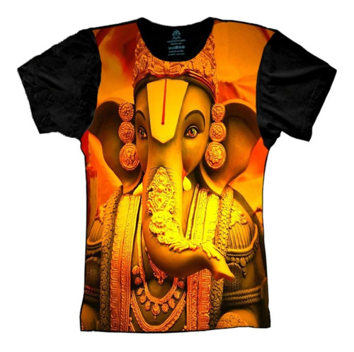 Camiseta Indiana Deuses Hindu Shiva Ganesha Krishna 
