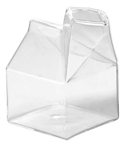 Milk Cup, Bonita Taza De Vidrio Transparente Para Café Y Agu