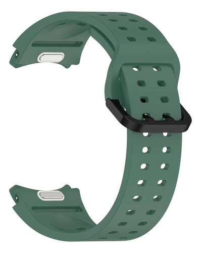 C Correa De Silicona Verde Oscuro Para Samsung Galaxy Watch