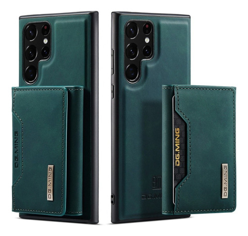 B Funda De Polipiel Tarjeta For Samsung Galaxy S20 S21 S22