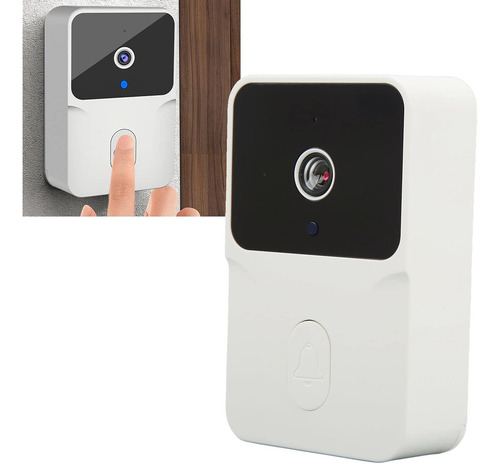 Timbre Inalámbrico Puerta Video Cámara Wifi Visión Nocturna