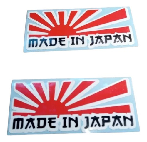 Sticker , Vinilo Japón ,2 Unidades ,vinilo Premium(no Chino)