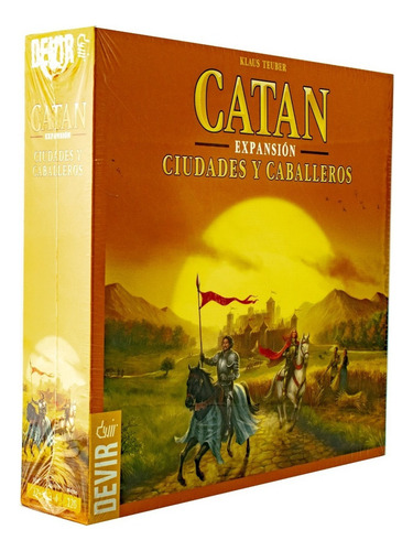 Devir Juego De Mesa Expansión Catan Ciudades Y Caballeros