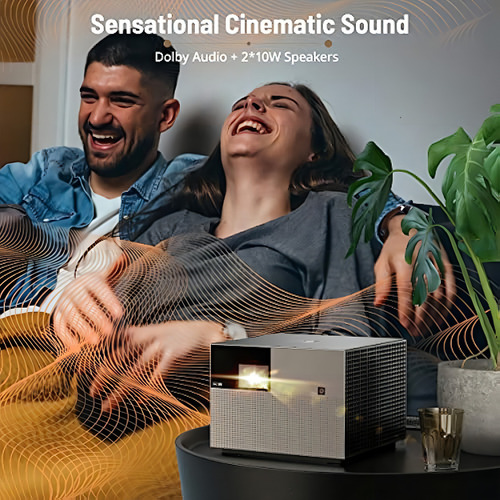 Wemax Vogue Dlp Projector - 1080p Fhd 8k Compatible Home Cin