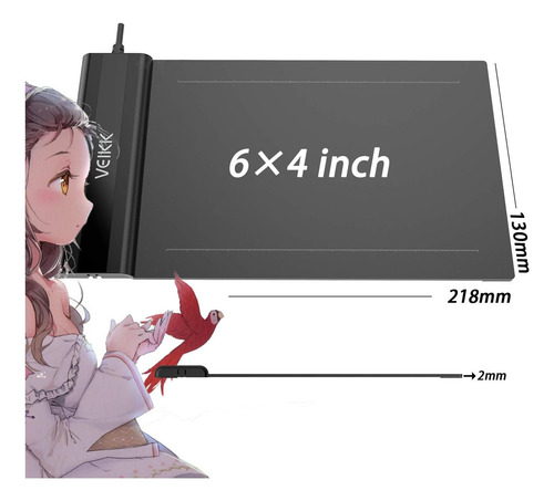Tableta Gráfica Wacom Sketchpad Pro Negra