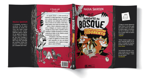 Aventuras No Bosque Ataque Do Monstro Fedorento Vol. 3: Ataque Do Monstro Fedorento, De Nadia Shireen., Vol. 1. Editorial Faro Editorial, Capa Mole, Edição 1 Em Português, 2024