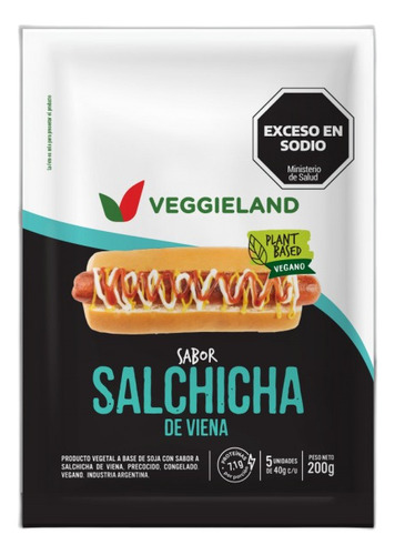 Salchicha Vegana - Pack 3u - Veggieland