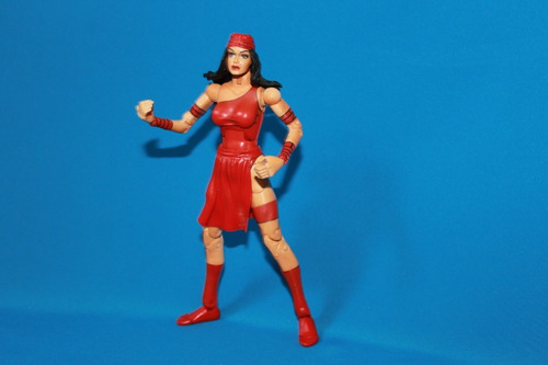 Elektra Version Roja Marvel Legends Toybiz (Usado)