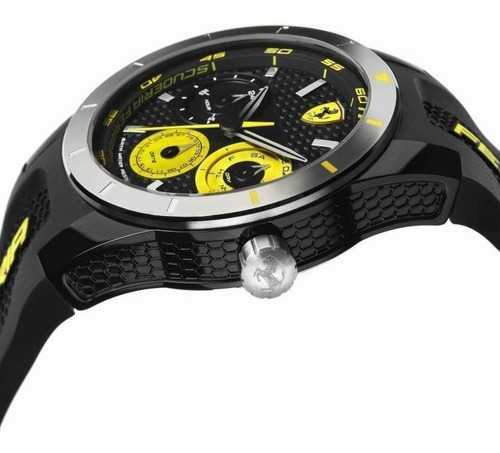 Imagen 2 de 3 de Reloj Ferrari Caballero Color Negro 0830257 - S007