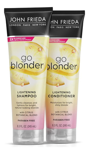 John Frieda Go Blonder Lighteninh Kit C\shampoo+cond. 490ml