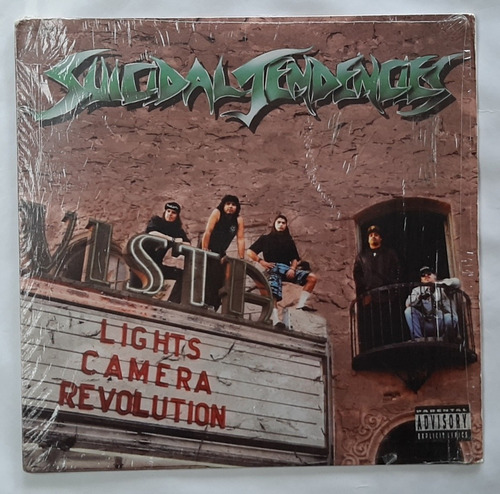 Suicidal Tendencies  Lights Camera Revolution Vinyl Lp 1990 