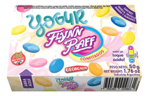 Flynn Paff Confitados Yogurt Pack X 10un - Cioccolato Tienda