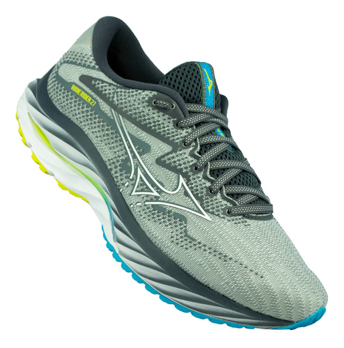 Tênis Mizuno Wave Rider 27 Original - Cinza